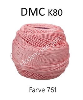 DMC K80 farve 761 Lys rosa